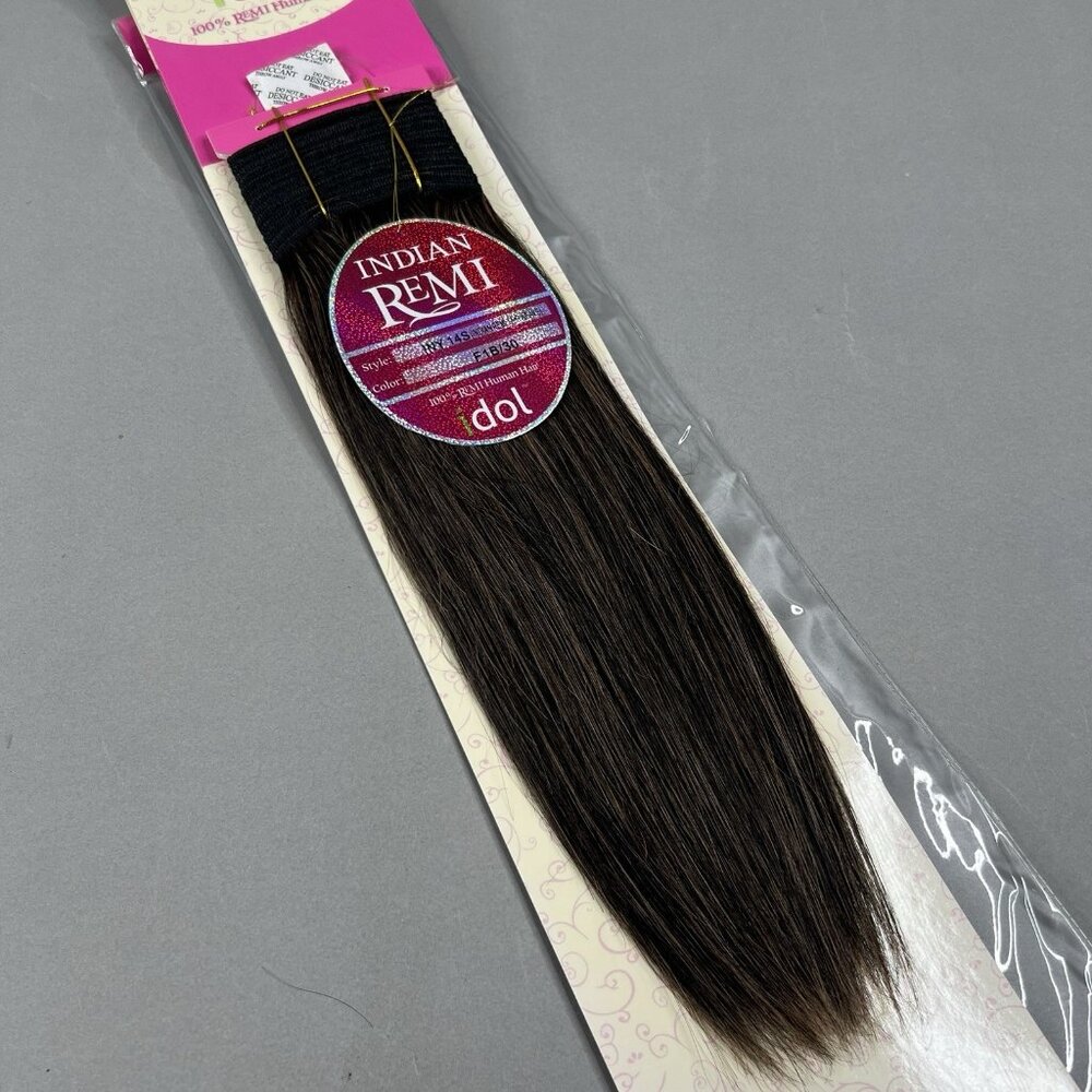 14"s Idol Remi #F1B/30 Black & Honey Yaki Indian Remy Hair Extensions